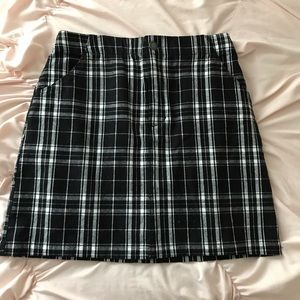 Plaid Skirt